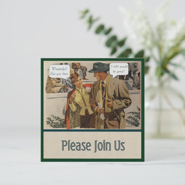 Making Plans Invitation (Standing Front)