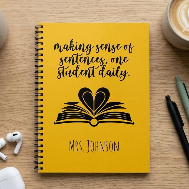 Making Sense Of Sentences, One Student Daily Notebook (Creator Uploaded)