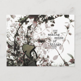 (((((making sense of things))))) postcard