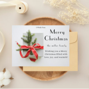 Making Spirits Bright Holiday Card
