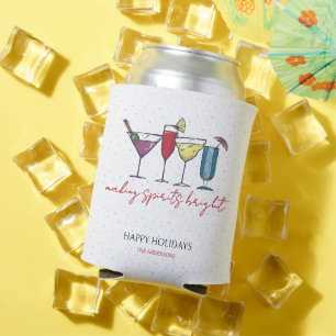 Making Spirits Bright Holiday Cocktail Party  Can Cooler