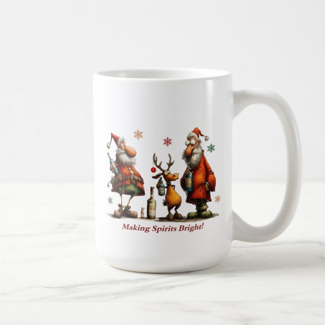 Making Spirits Bright Mug (Right)