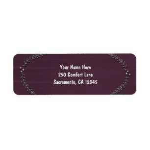 Making Spirits Bright Silver Leaves Holiday Card