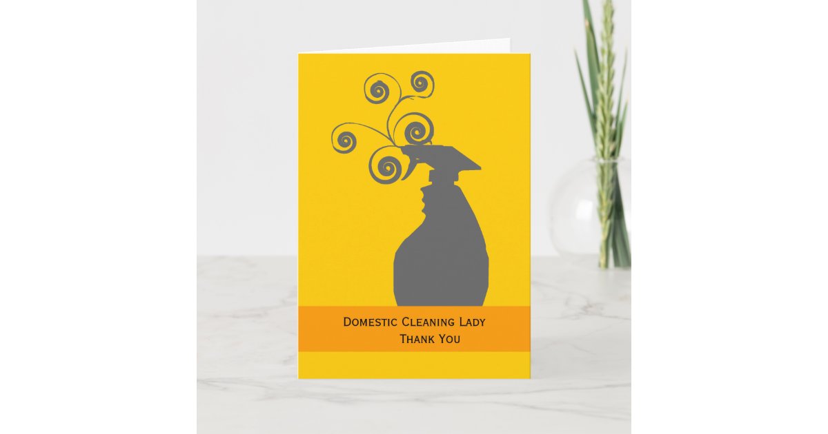 Making Splashes Window Cleaning Lady Housekeeping Thank ...