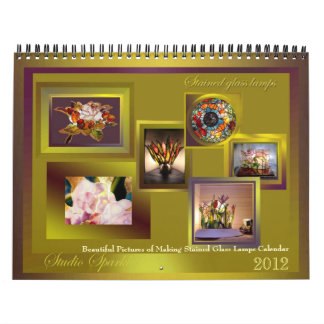 Making Stained Glass Lamps Calendar excellent 2012