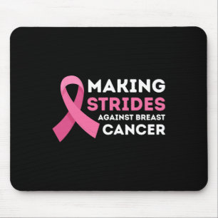 Making Strides Against Breast Cancer Awareness Wom Mouse Pad