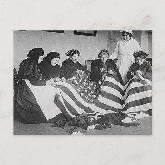 Making the Flag Postcard