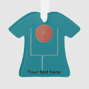 Making the goal Football Shirt Ornaments