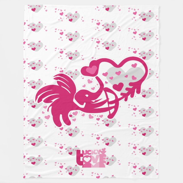 MAKING THE GOOSE BY MASANSER PIXELAT FLEECE BLANKET (Front)