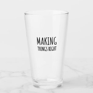 "Making Things Right" Rise Above Mistakes design Glass