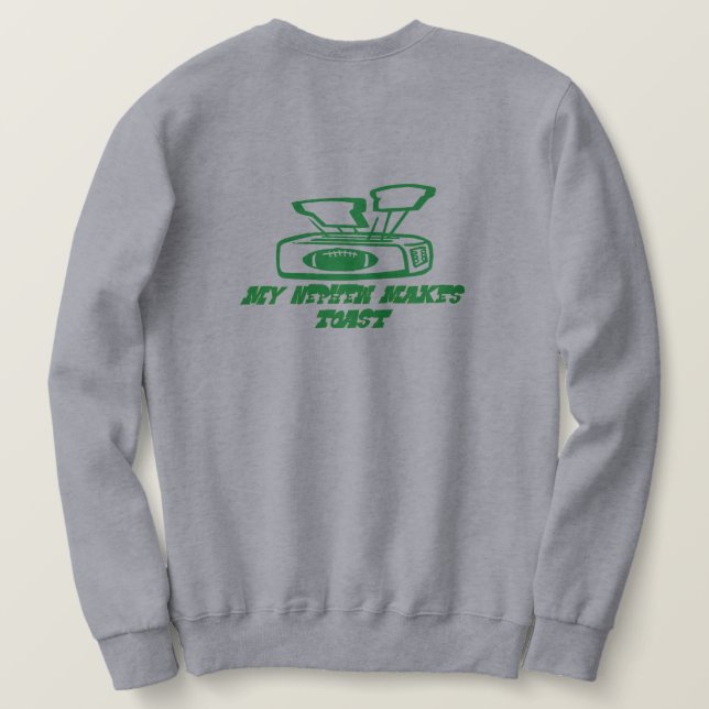 Making Toast Men’s Sweatshirt Uncle (Design Back)