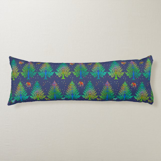 Making Tracks at Midnight Body Pillow (Front)