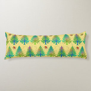 Making Tracks in Sunshine Body Pillow