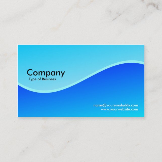 Making Waves 2 Business Card (Front)
