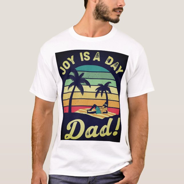 Making Waves and Memories with Dad T-Shirt (Front)