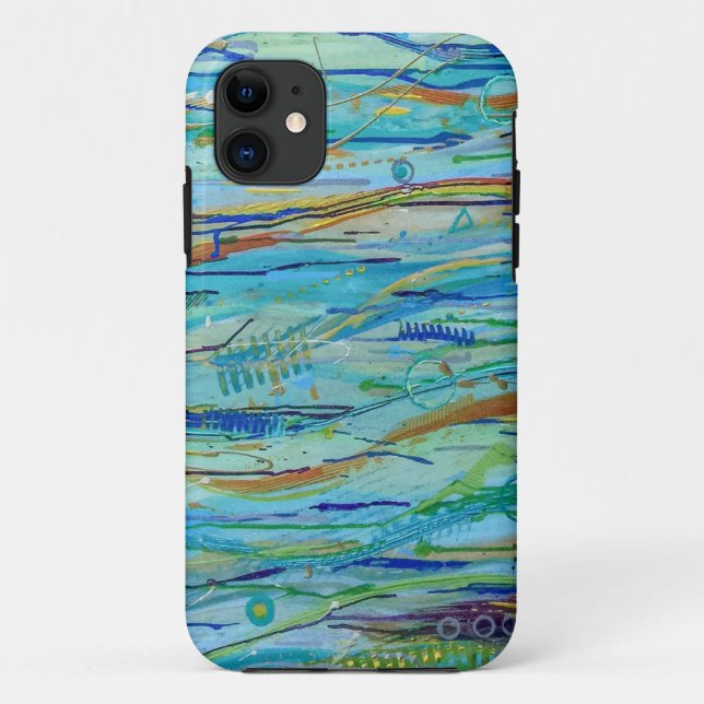 Making Waves iPhone Case (Back)