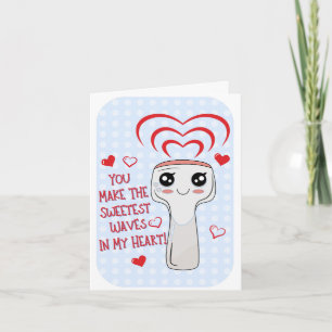Making Waves Love Sonography Probe Card