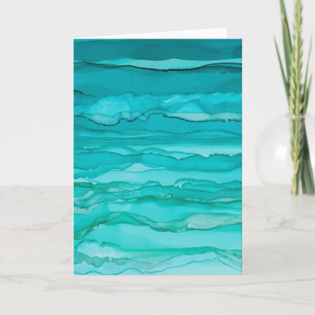 "Making Waves" (no border) - All Occasion Greeting Card (Front)