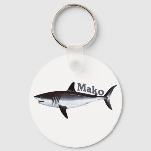 Mako Shark Keychain