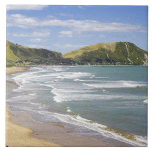 Makorori Beach near Gisborne, Eastland, New 2 Tile