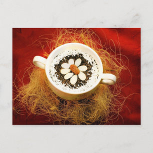 Makówki Dessert in Double Handled Mug Postcard