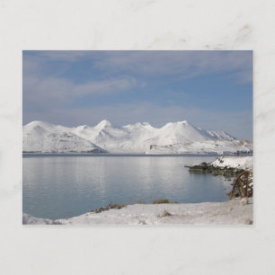 Makushin Mountains in Winter Postcard