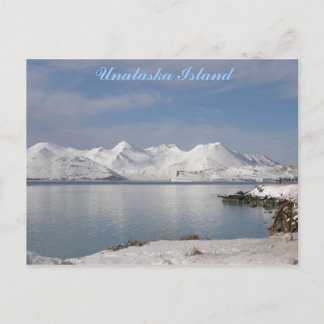 Makushin Mountains on a Sunny Winter Day Postcard