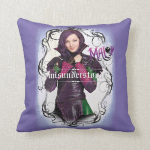 Mal - Misunderstood Throw Pillow