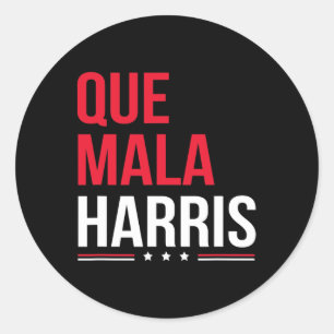 Mala Harris Anti Kamala Harris Joe Biden Border Pr Classic Round Sticker