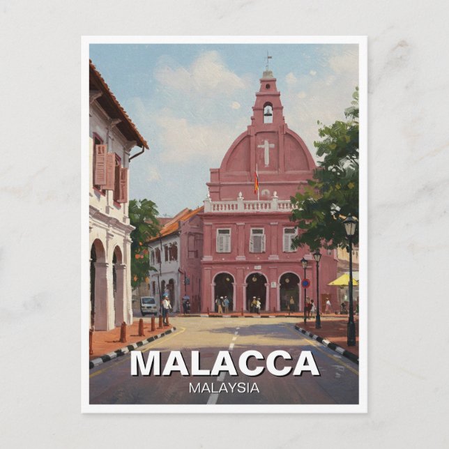 Malacca  Malaysia Postcard (Front)