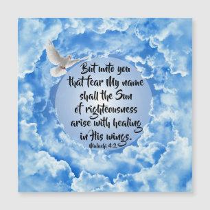 Malachi 4:2 Magnetic Card