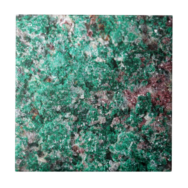 Malachite and copper tile (Front)