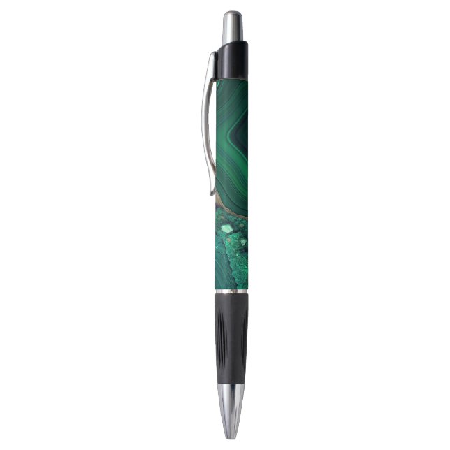 Malachite Cu6CO3(OH)2 Pen (Top (Vertical))