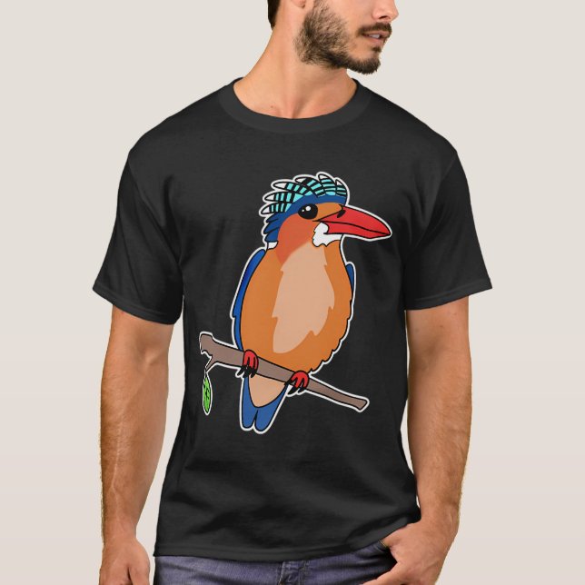 Malachite King Fisher T-Shirt (Front)