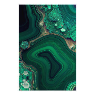 Malachite Photo Print