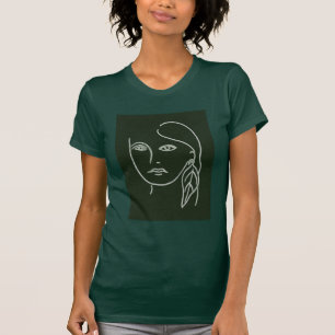Malachite Portrait T-Shirt