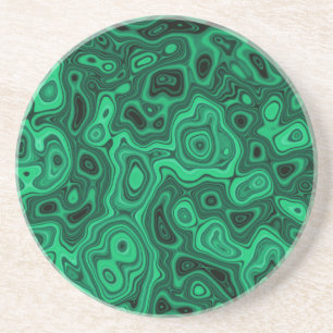 Malachite Print Coaster