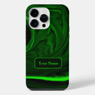 malachite stone green,personalised iPhone 14 pro max case