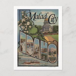 Malad CityLarge Letter ScenesMalad City, ID Postcard