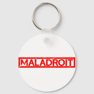 Maladroit Stamp Keychain