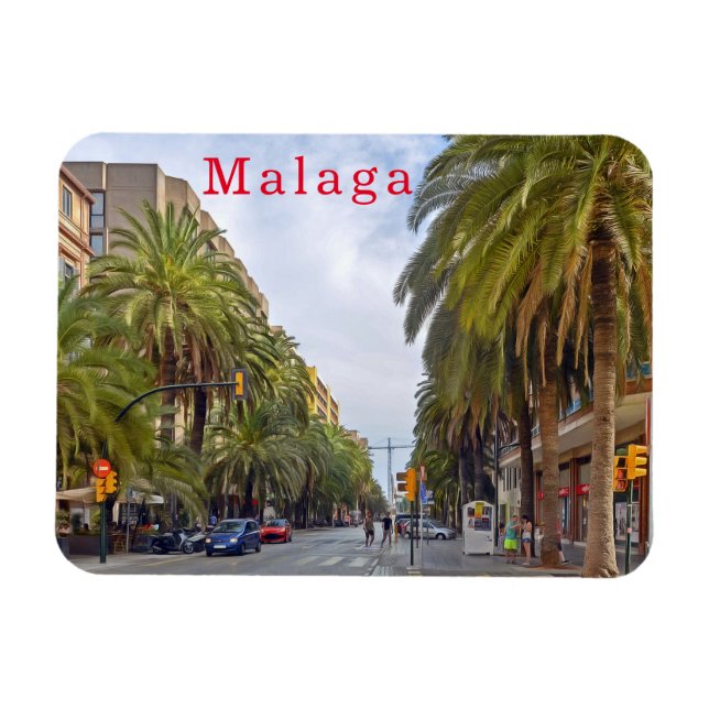 Malaga. #15.   magnet (Horizontal)