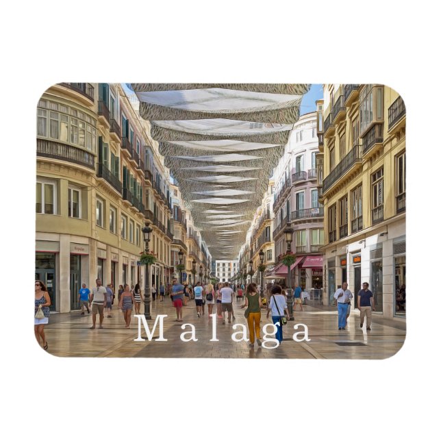 Malaga. #19.   magnet (Horizontal)
