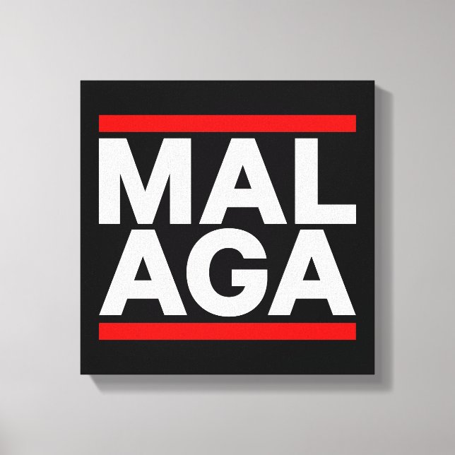 Malaga 2 canvas print (Front)
