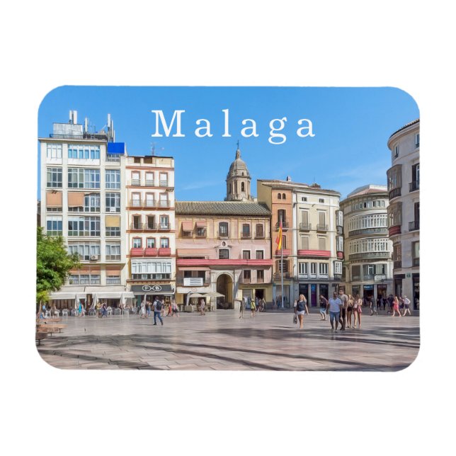 Malaga. #3.   magnet (Horizontal)