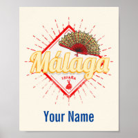 Malaga Andalusia Spain Retro Flamenco Vintage