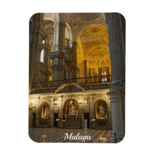 Malaga cathedral magnet