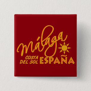 Málaga España custom button