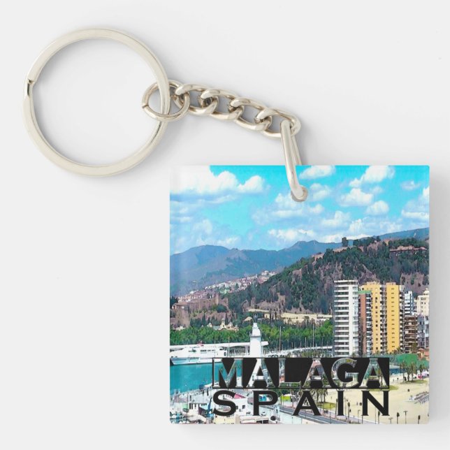 Malaga Keychain (Front)