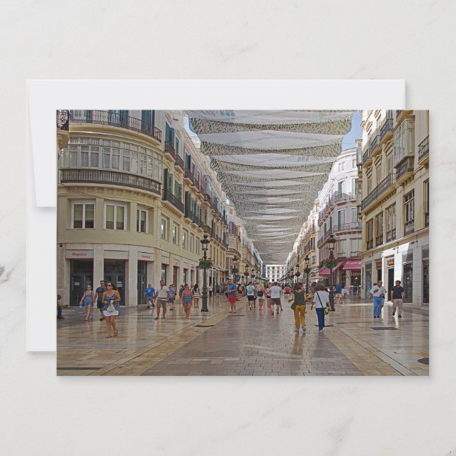 Malaga. Noon. City centre. (Front)