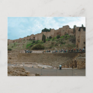 Málaga Roman Theatre Postcard
